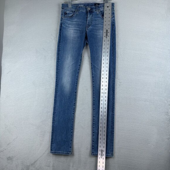 AG Adriano Goldschmied Jeans Size 26R The Harper Essential Straight Womens Blue - Picture 6 of 11